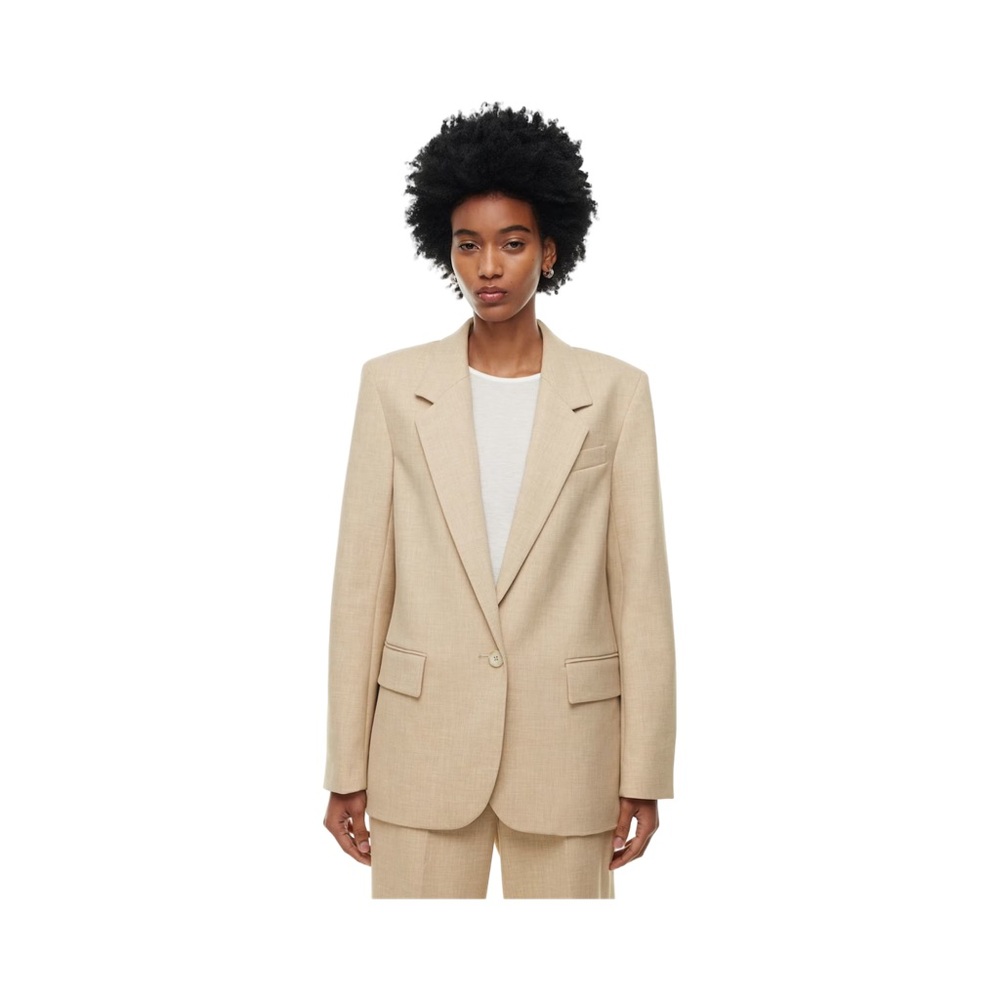 BNWT WILFRED Generation Blazer size xs in Honey Oat Beige